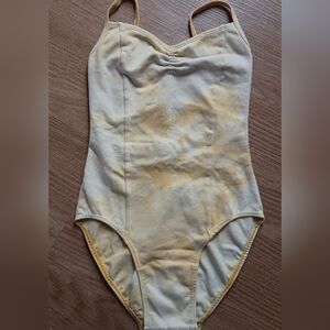 Sansha yellow camisole leotard